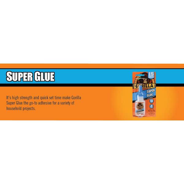 Gorilla Glue: Super Glue, 2-pack (3 Gram tubes) - Tools & more!