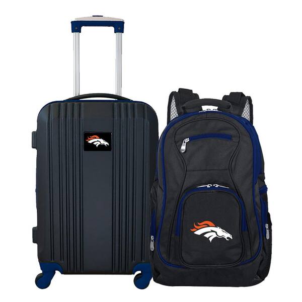 Mojo Denver Broncos 2Piece CarryOn Luggage Set NFDBL108 The Home Depot