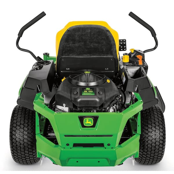 John Deere Z315E 42 in. 20 HP Gas Dual Hydrostatic Zero Turn Riding Lawn Mower BG21296 The Home Depot