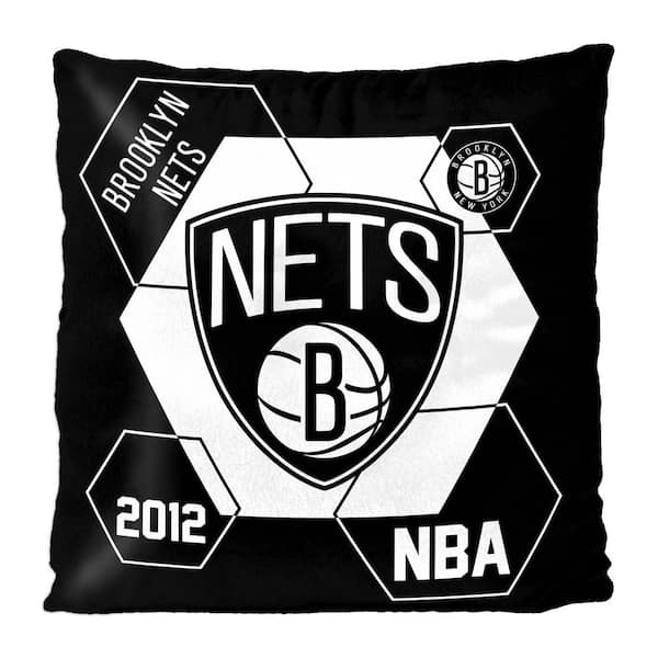 THE NORTHWEST GROUP NBA Nets Connector Velvet Reverse Pillow