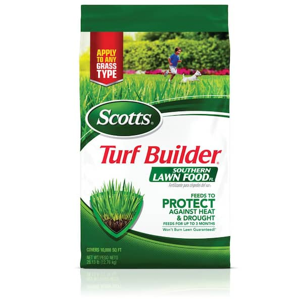 Scotts Turf Builder 28.13 lbs. 10,000 sq. ft. Southern Lawn FoodFL ...