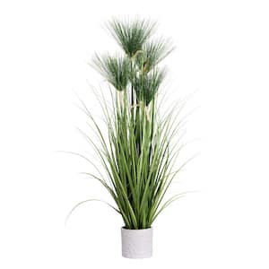 39 in. Artificial Red Reed Grass