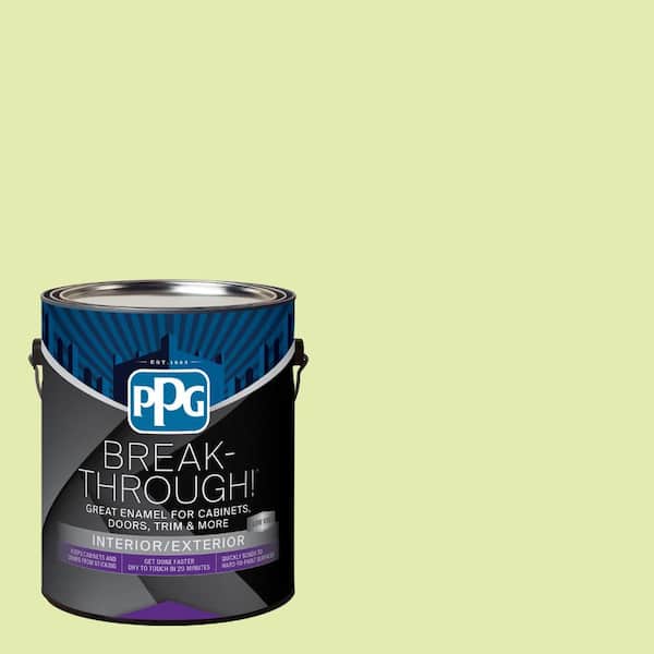 Break-Through! 1 gal. PPG1117-2 Awareness Semi-Gloss Door, Trim & Cabinet Paint