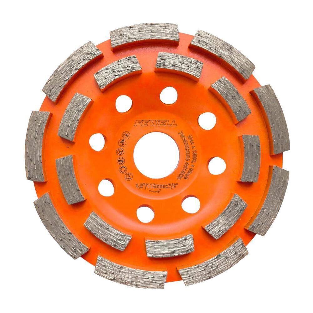 4 in. (100mm) Diamond Double-Row Cup Wheel price history on PriceWatchPro