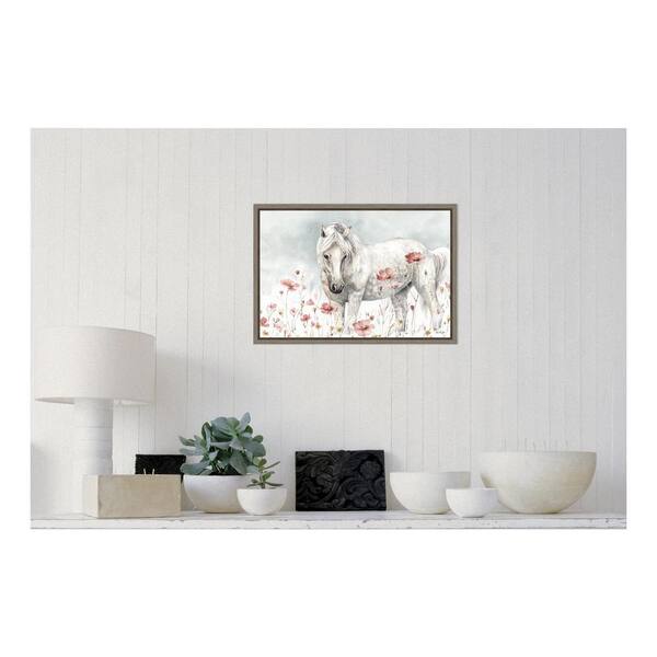 Amanti Art Wild Horses II by Lisa Audit Framed Canvas Wall Art