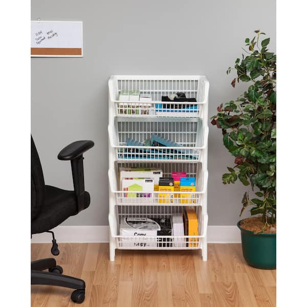 AERCANA Shop Stackable Organizer Bins Parts Bin Shelf Storage
