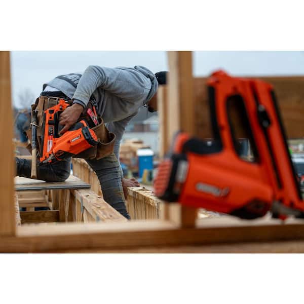Paslode CF325XPRO 24 Lithium-Ion Battery 3-1/4 30 Degree Gas  Powered Cordless Strip Load Framing Nailer 906800