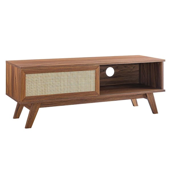 MODWAY Soma 47 in. TV Stand in Walnut