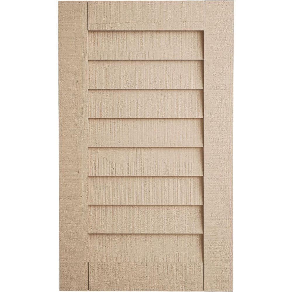 24 in. x 27 in. Rectangular Rough Cedar Polyurethane Timberthane Faux Wood Non-Functional Paintable Gable Vent price history on PriceWatchPro