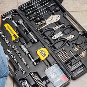 Home and Automotive Repair Tool Set (130-Piece)