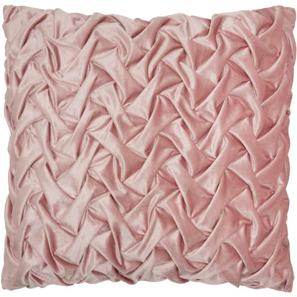 Mina Victory Lifestyles Blush 22 in. x 22 in. Throw Pillow