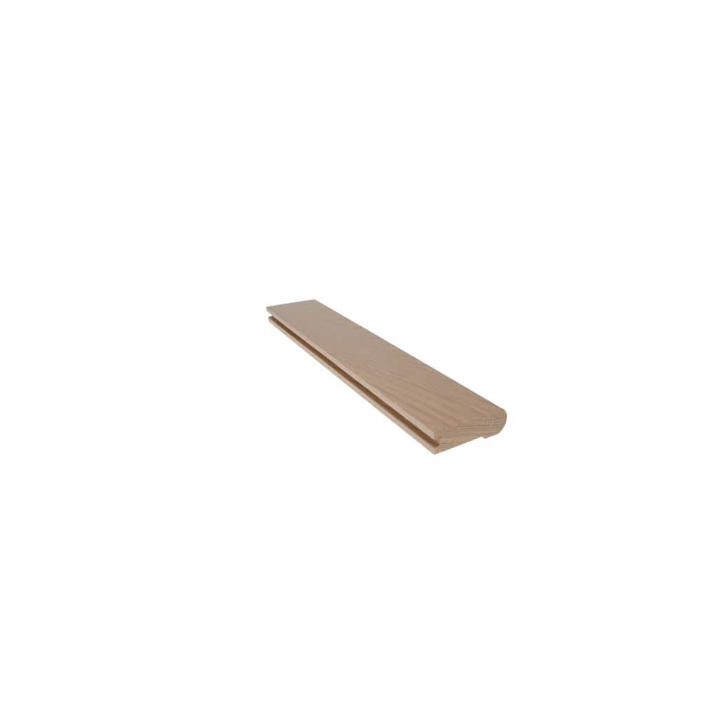 ROPPE Stair Nose Polo Oak 0.75 in. T x 20.75 in. W x 78 in. L Solid ...