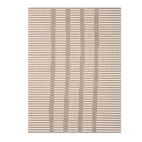 Anji Mountain Mountain Brown 40 in. x 54 in. Polyester Non-Slip