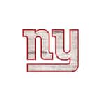 24 NFL New York Giants Round Distressed Sign
