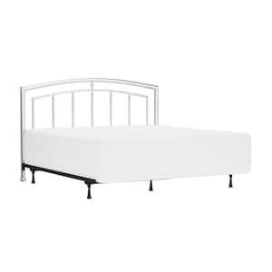 Claudia Matte Nickel King-Size Headboard