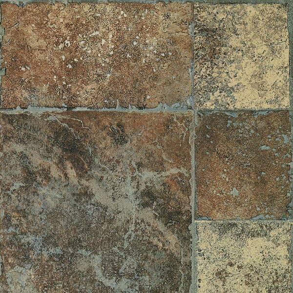 Bruce Aged Terracotta Laminate Flooring - 5 in. x 7 in. Take Home Sample