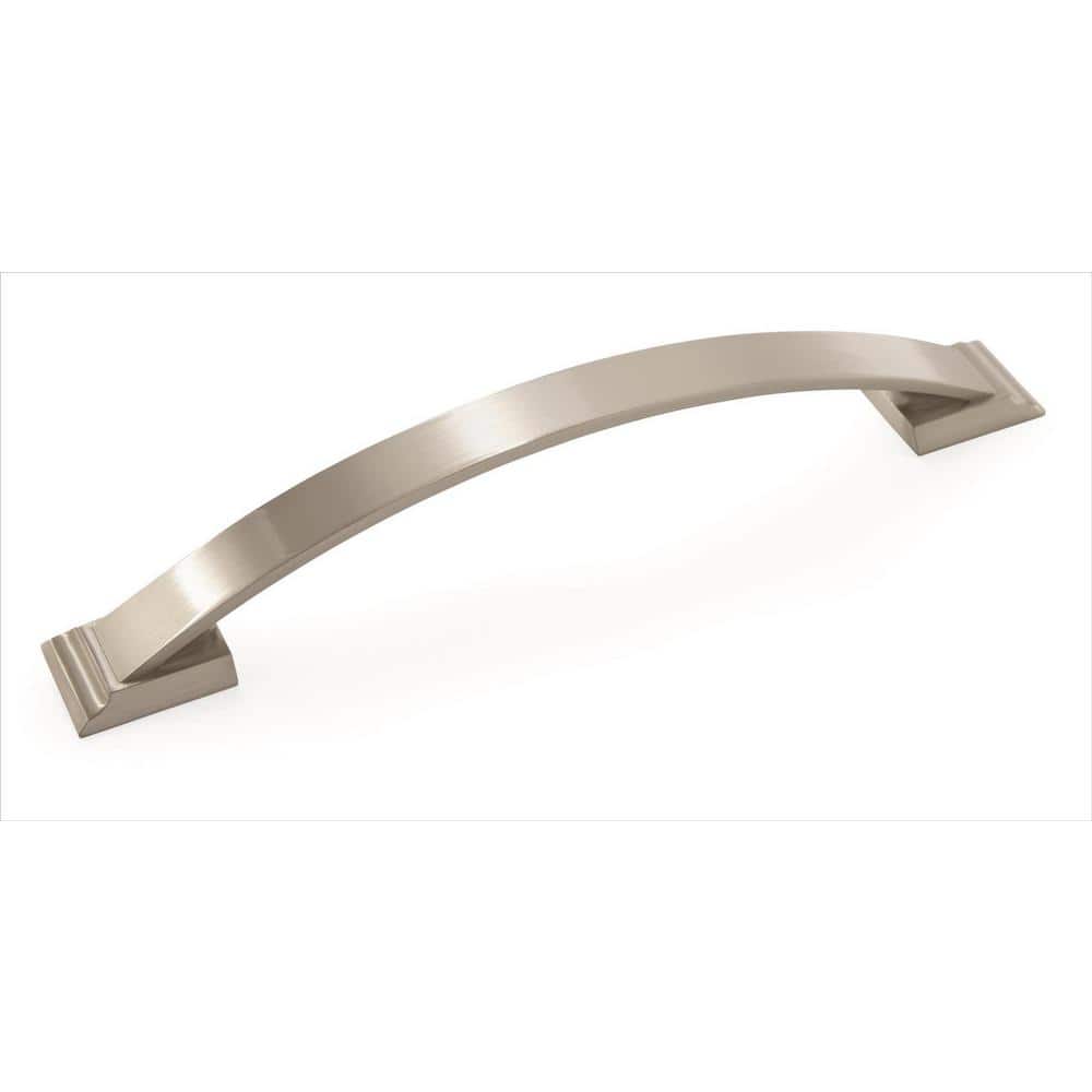 Candler 6-5/16 in. (160mm) Classic Satin Nickel Arch Cabinet Pull