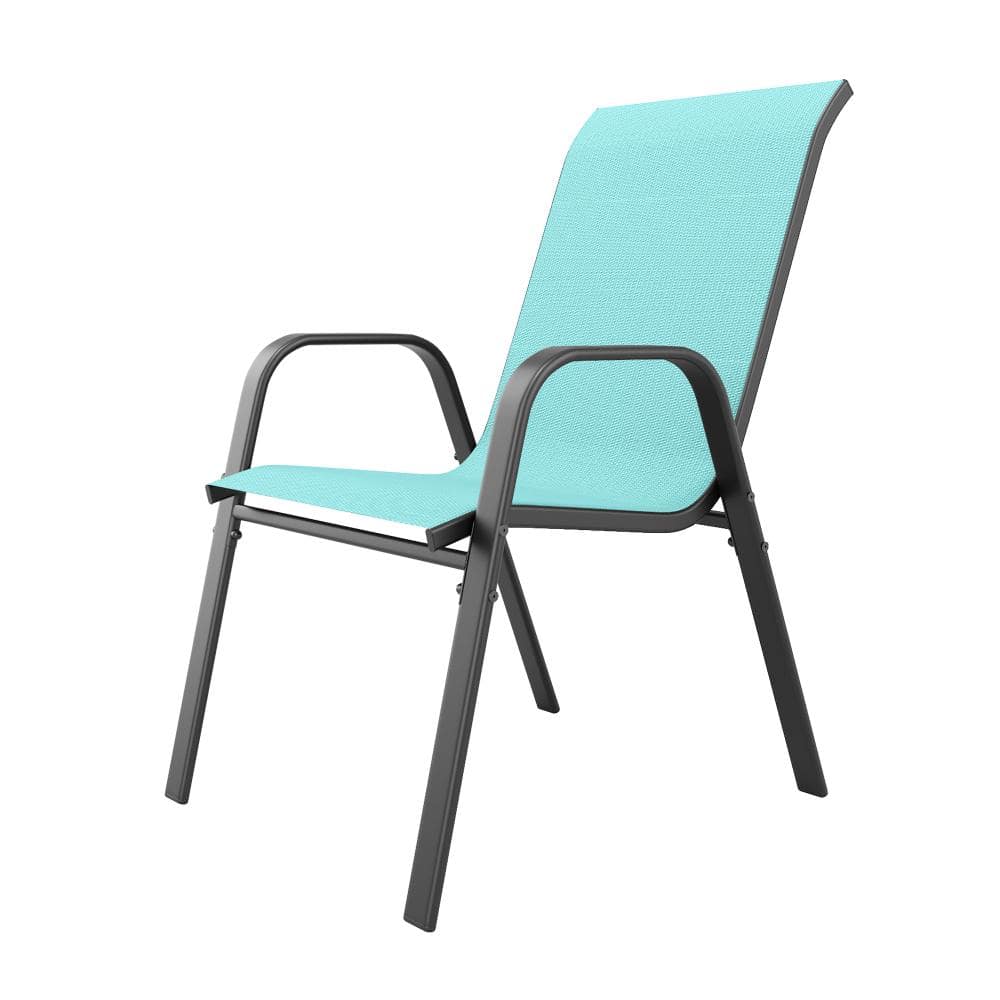 6-Piece Metal Outdoor Dining Chairs Set,350 lbs Capacity per Chair, Waterproof & Rust-Resistant Teslin Fabric Metal Fram price history on PriceWatchPro