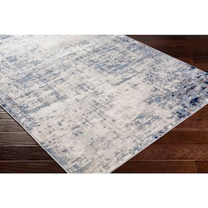 Hathor Dark Doormat 2 ft. x 3 ft. Modern Abstract Polypropylene Rectangular Area Rug