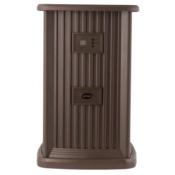 Aircare Whole House 3 5 Gal Pedestal Evaporative Humidifier For 2400 Sq Ft Ep9 500 The Home Depot