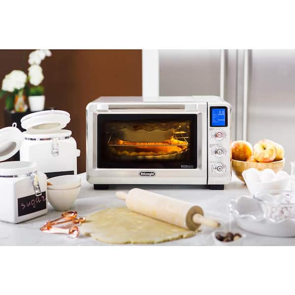 DeLonghi Livenza 24 l Convection Digital Stainless Steel Oven EO241150M The Home Depot