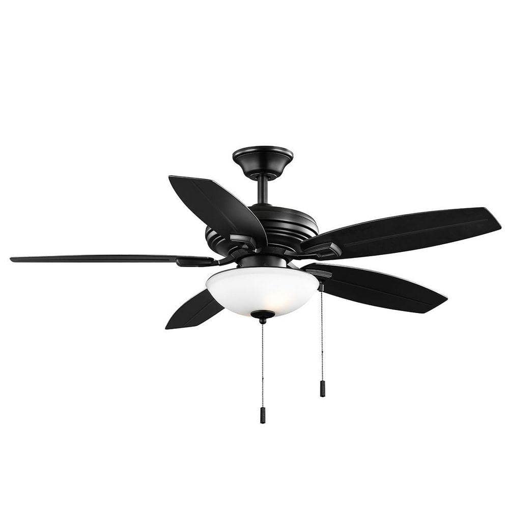 UPC 082392592196 product image for North Pond 52 in. Indoor/Outdoor LED Matte Black Ceiling Fan with Light, Reversi | upcitemdb.com