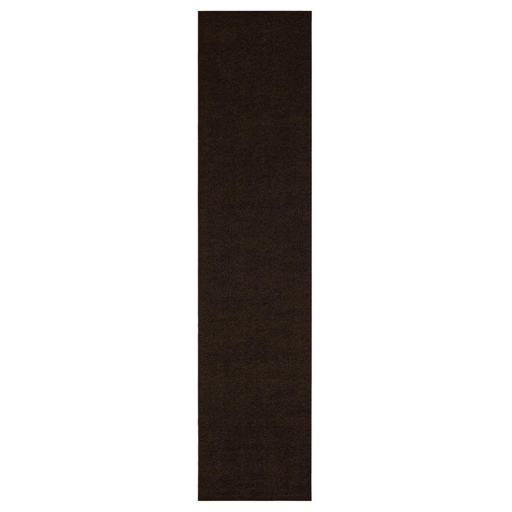 All Purpose Wide Wale Mocha 3 ft. x 8 ft. Indoor/Outdoor Commercial Mat -  Mohawk Home, 177544