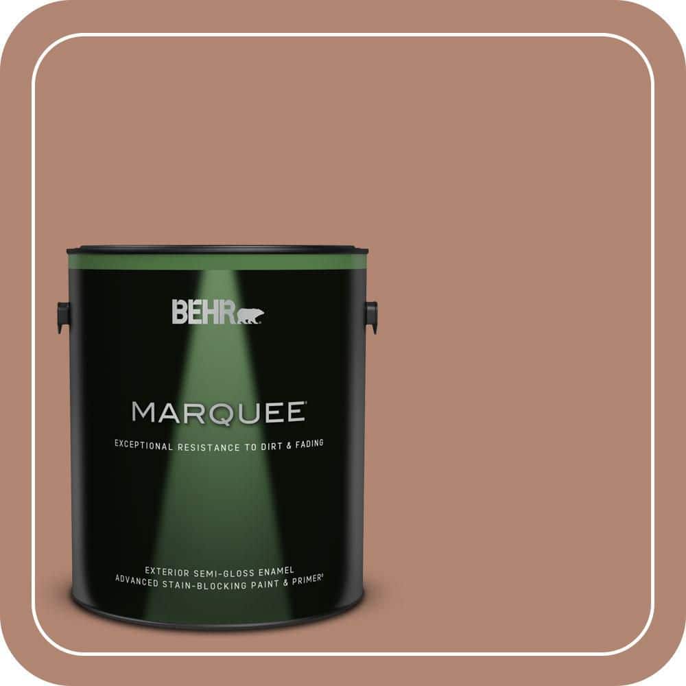 1 gal. #220F-5 Light Mocha Semi-Gloss Enamel Exterior Paint & Primer price history on PriceWatchPro