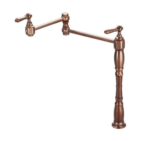 Americana Deck Mount Potfiller in Oil Rubbed Bronze