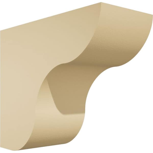 Ekena Millwork Standard Carmel 5 in. W x 10 in. H x 12 in. D Signature Urethane Rafter Tail Outlooker