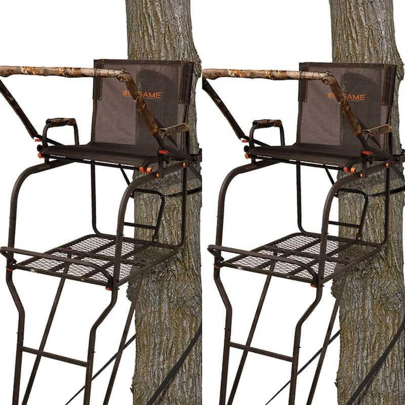 Hunter HD 1.5 1-Person Ladder Tree Stand (2-Pack)