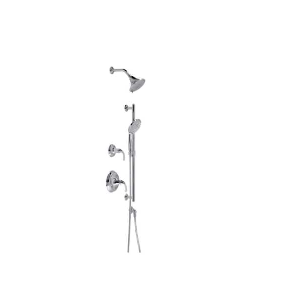 KOHLER Fort Rite-Temp 1-Handle Wall-Mount Tub and Shower Faucet