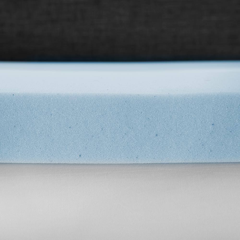 Twin 3" Gel-Infused Memory Foam Mattress Topper