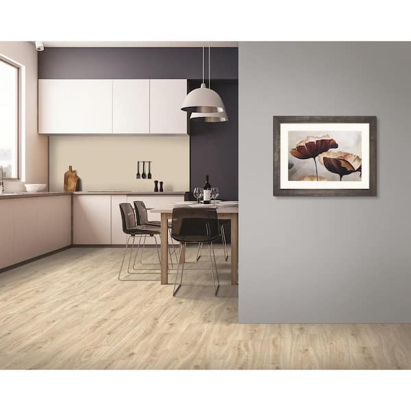 Cedar Grove Oak 10 MIL 12 ft. W x Cut to Length Waterproof Vinyl Sheet Flooring