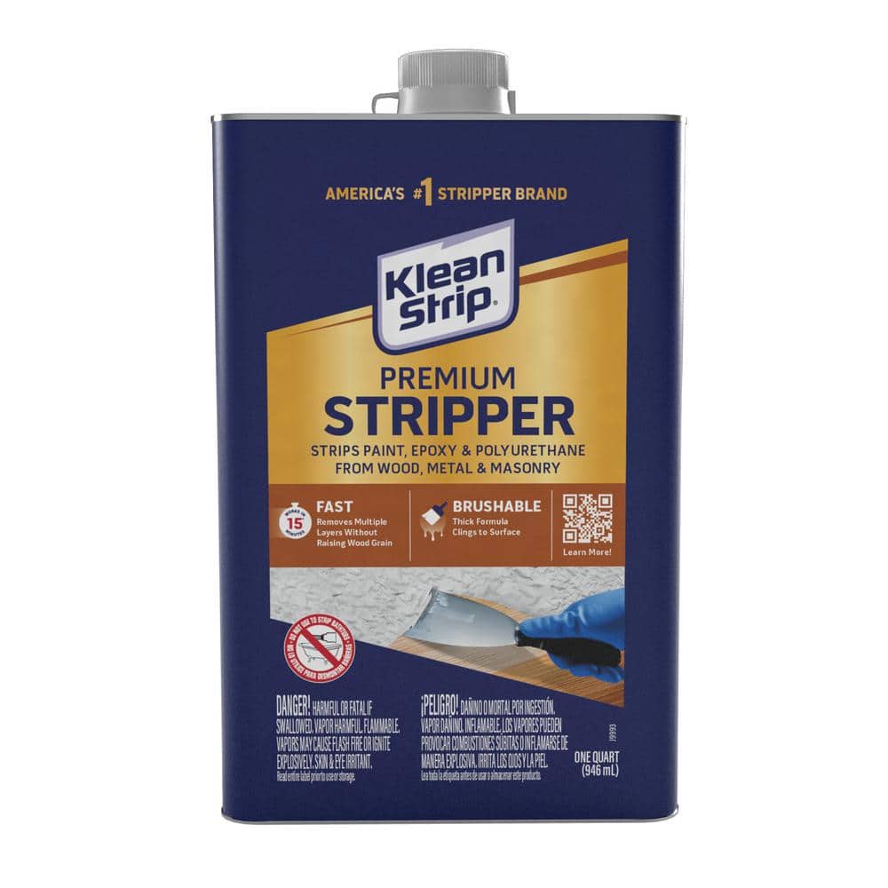 Klean-Strip 1 qt. Premium Paint Remover and Stripper -  QKPS301