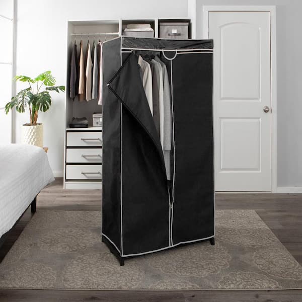 Simplify Black Portable Closet (36 in. W x 63 in. H)