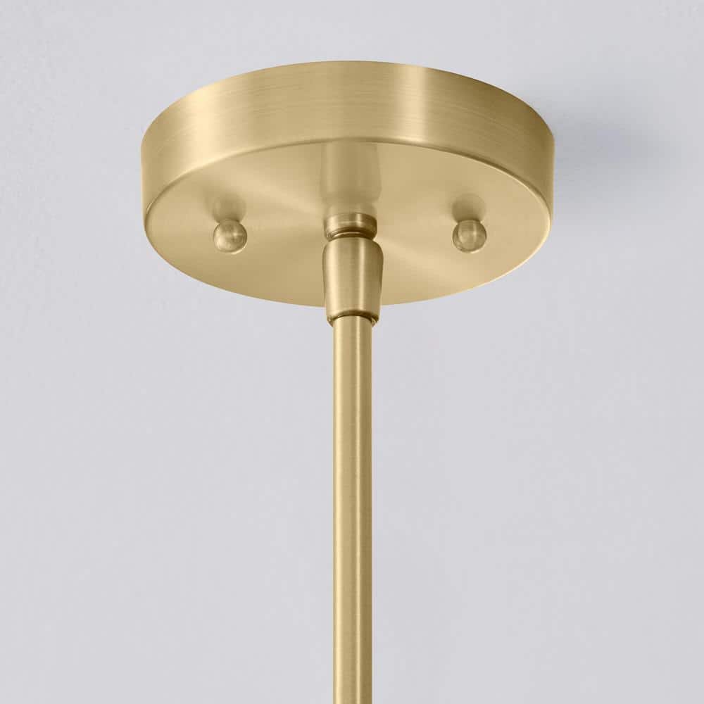 Buy Brushed Gold Pendant Light Kit with Full Metal Rod Online at Lowest Price in India. 319241177