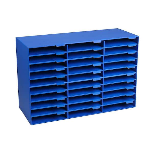 Classroom Keepers Poster & Roll Storage, Blue