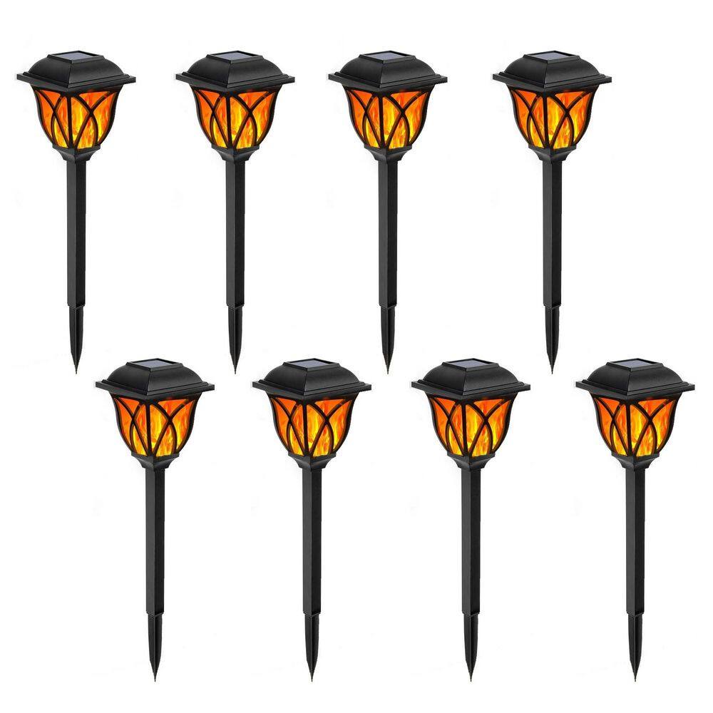 6 Pack LED Solar Garden Lights Waterproof, Flickering Flame price history on PriceWatchPro
