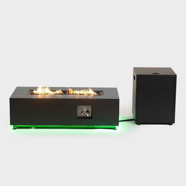 Paramount Aurora LED Firepit Table FP10424 - The Home Depot