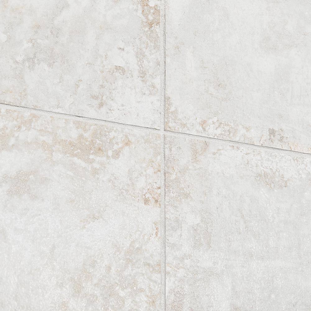 Large Format Beige Matte Porcelain Stone Look Floor and Wall Tile
