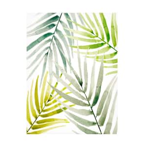 "Shady Palm I" by Annie Warren Hidden Floater Frame Nature Art Print 19 in. x 14 in.