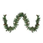 9 ft. x 10 in. Pre-Lit Yorkville Pine Artificial Christmas Garland - Clear Lights