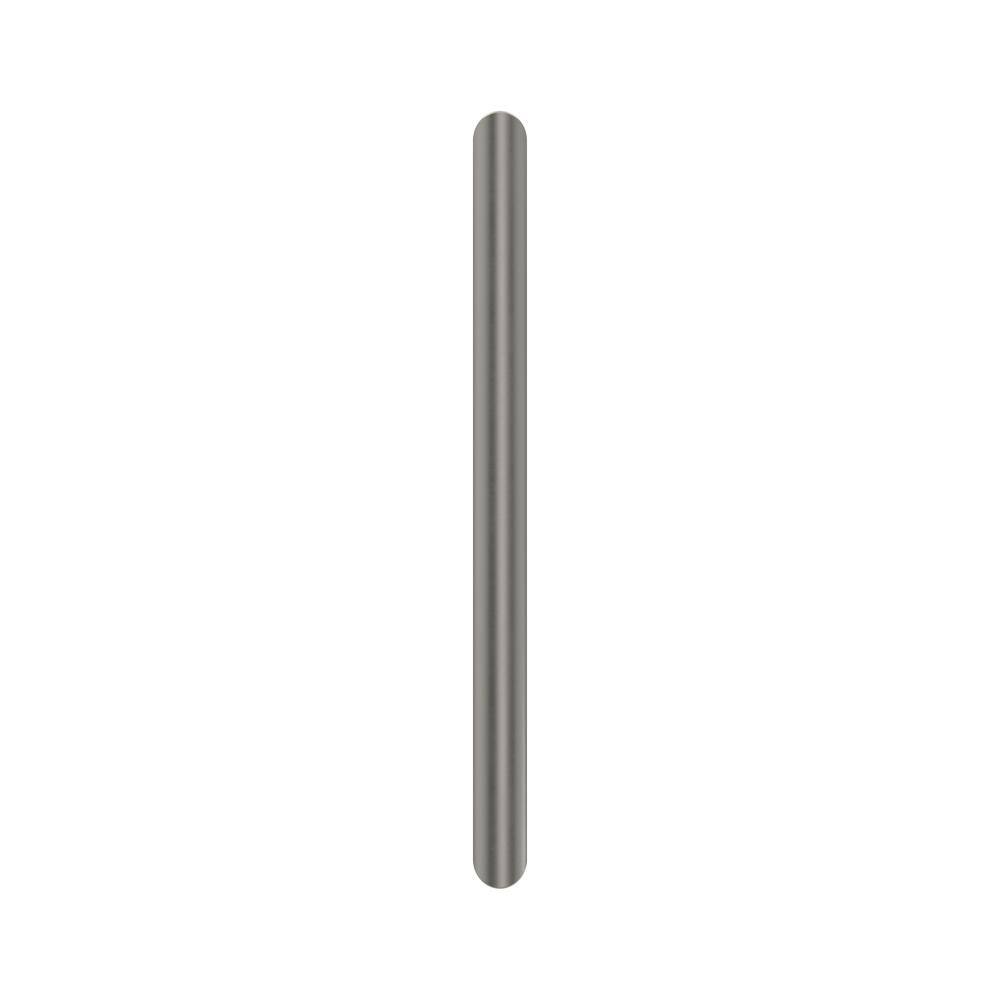 Satin Nickel Modern Industrial Bar Pull with Mounting Hardware