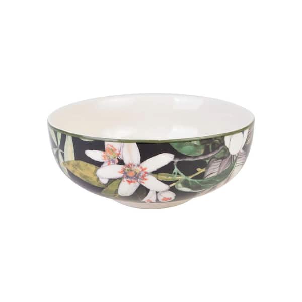 【はこぽす対応商品】 222 Fifth Borneo Black 12-Pieces Dinnerware Set コレクション
