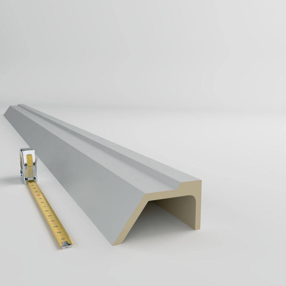 Armando 96 in. Unfinished Polyurethane Crown Moulding