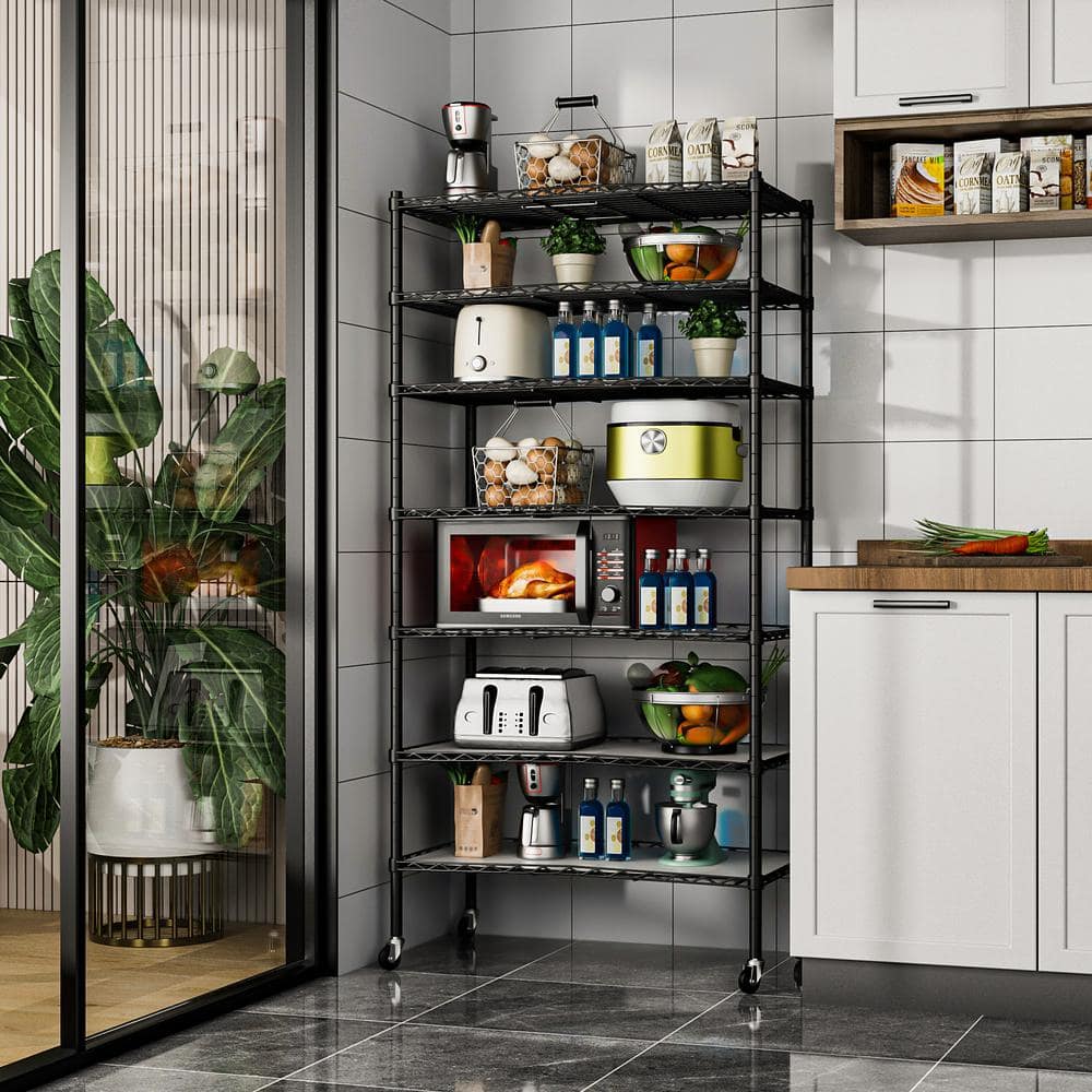 8 Organizing Tips to Optimize Open Kitchen Shelf Storage