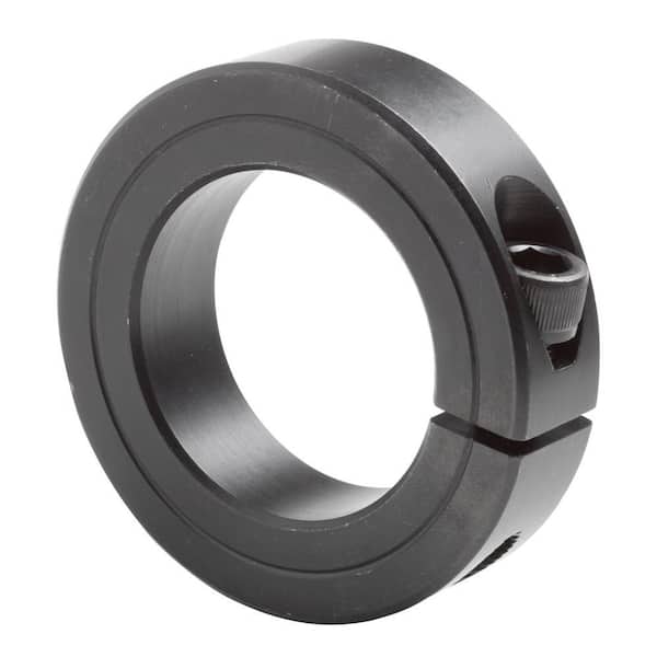 Climax 2-1/4 in. Bore Black Oxide Coated Mild Steel Clamp Collar