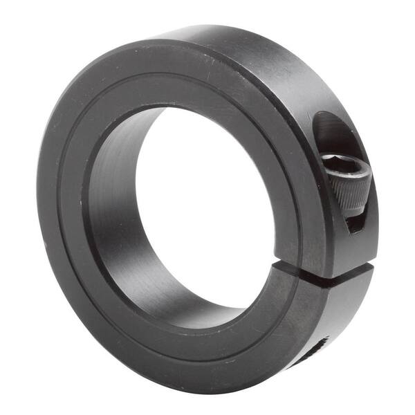 Climax 2-7/16 in. Bore Black Oxide Coated Mild Steel Clamp Collar