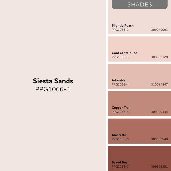 Glidden Premium 1 qt. PPG1066-1 Siesta Sands Semi-Gloss Interior